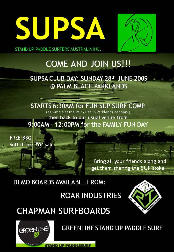 SUPSA Poster 28th June 09