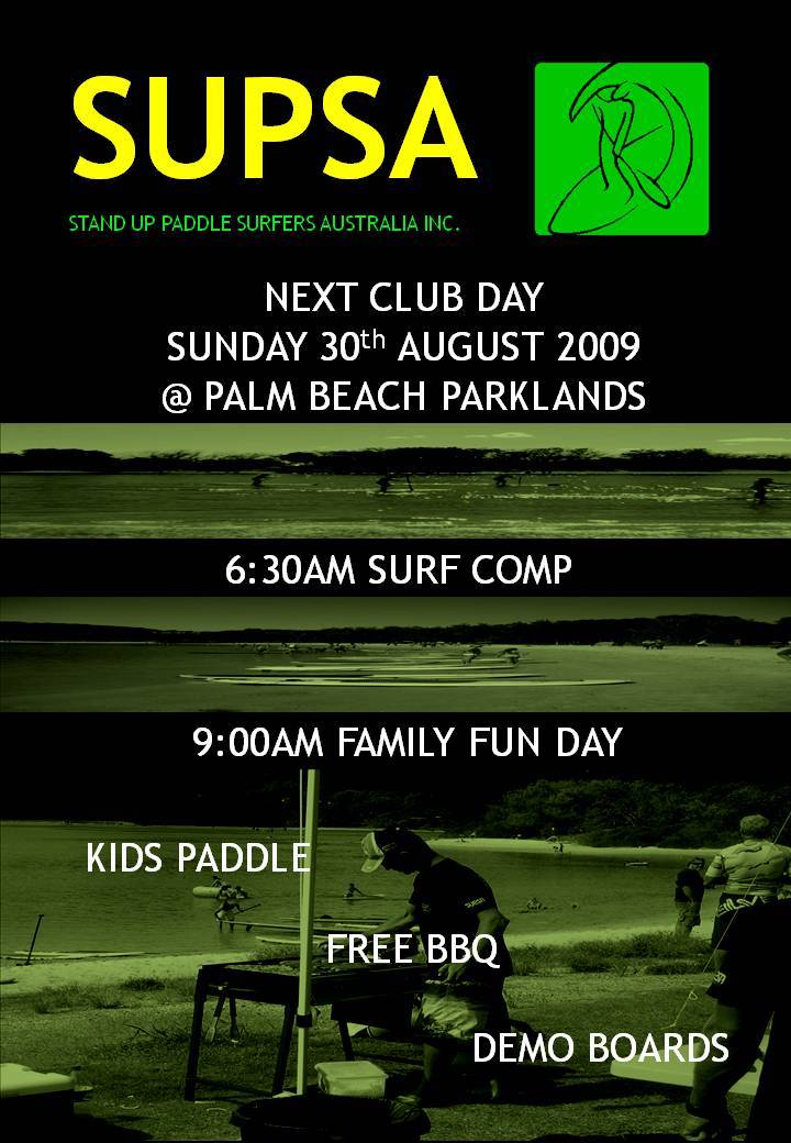 SUPSA Poster 30th August 09