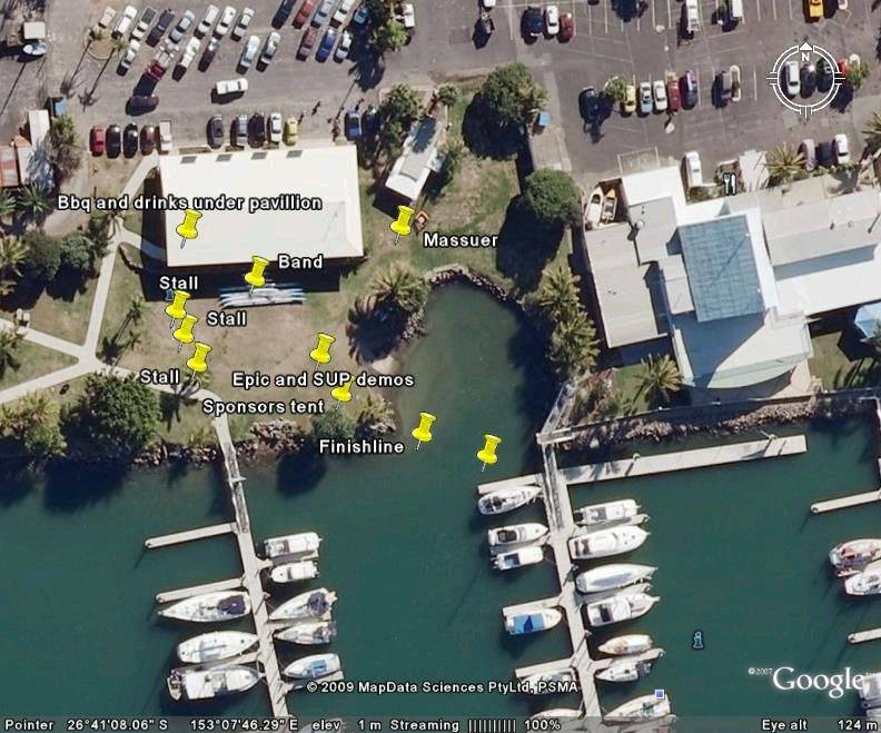 Finish bayMooloolaba Marina