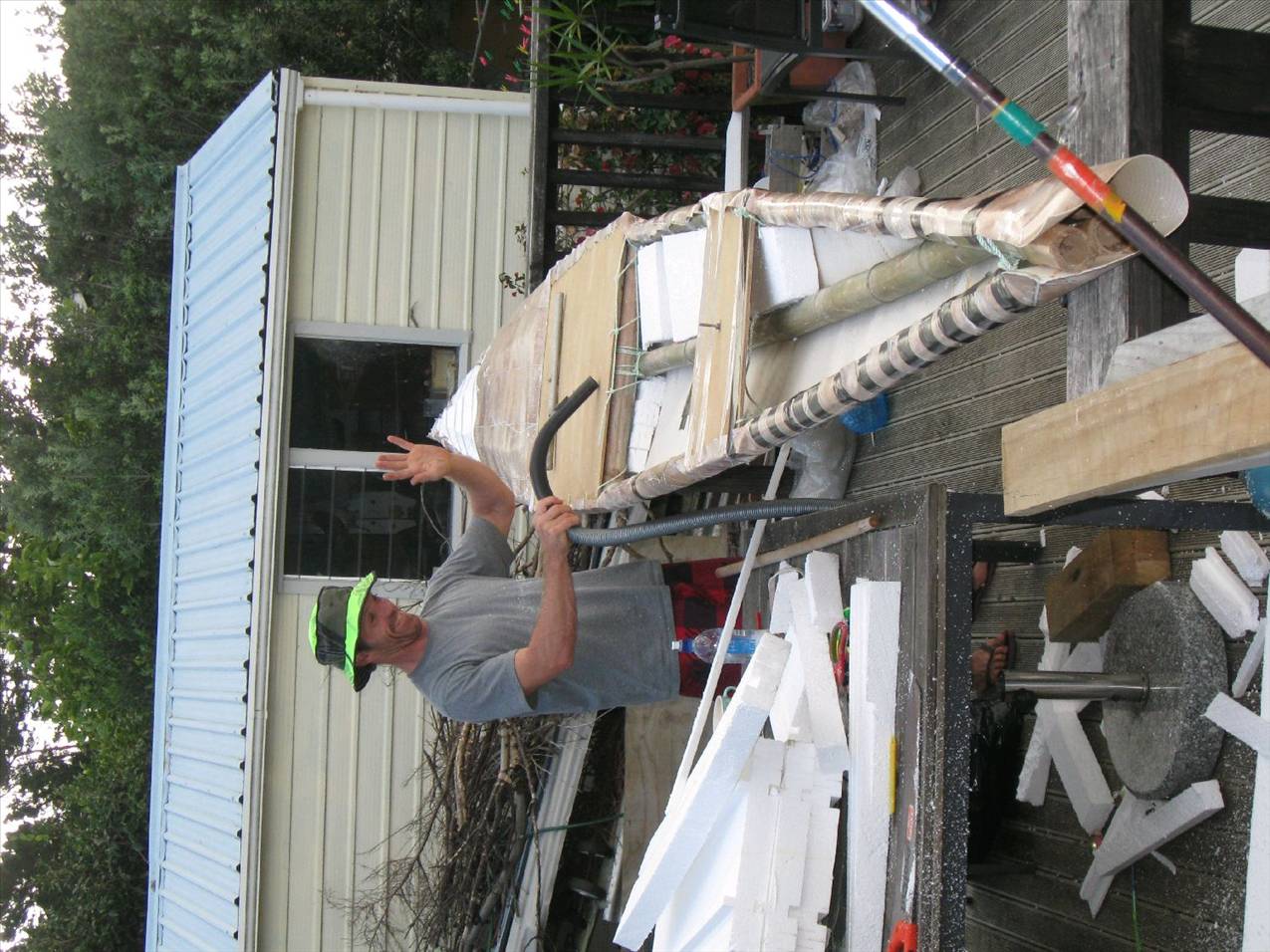 24 ft bamboo recycled SUP