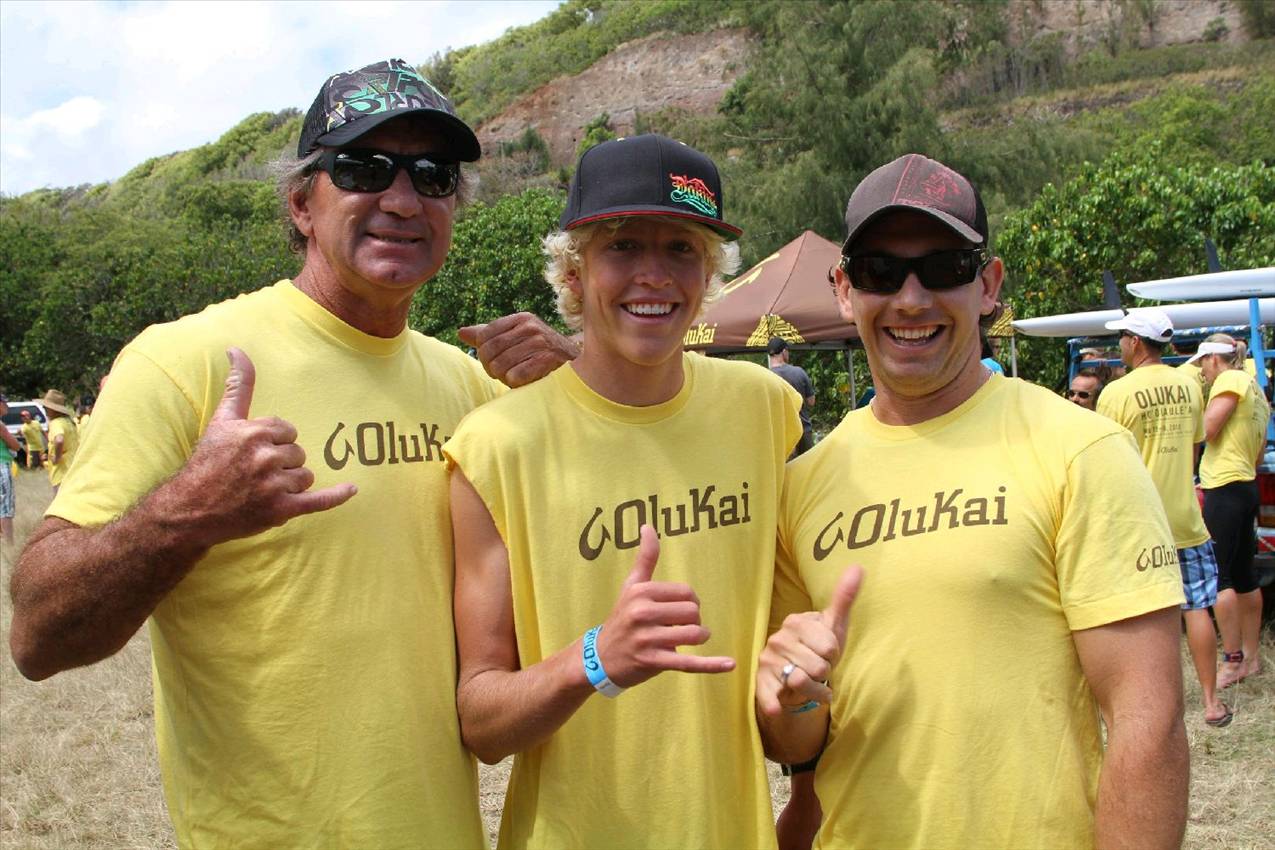 2010 Olukai Race Danny Sheard, Conner Baxter & Travis Grant