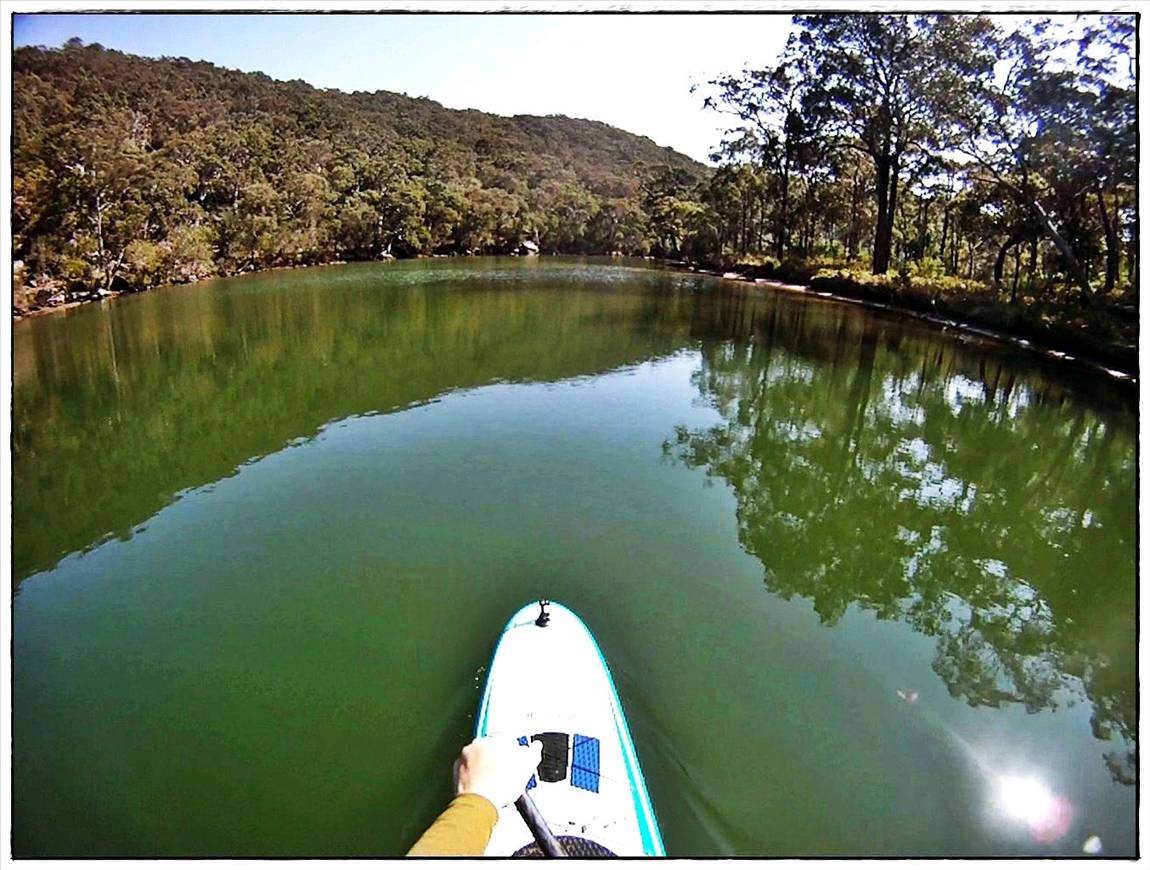 Tylah's First SUP Session 21st September 2010 005-2