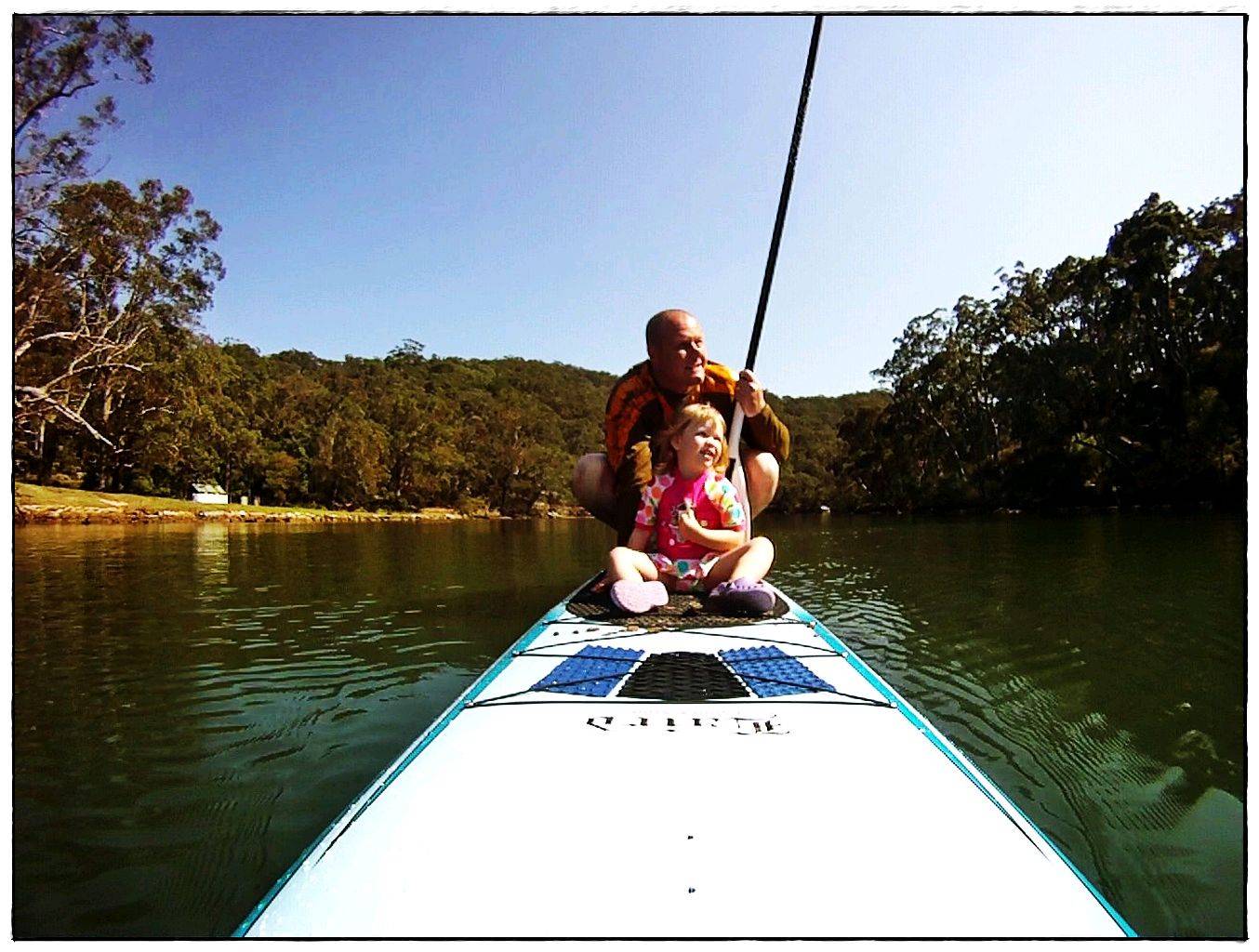 Tylah's First SUP Session 21st September 2010 006-2