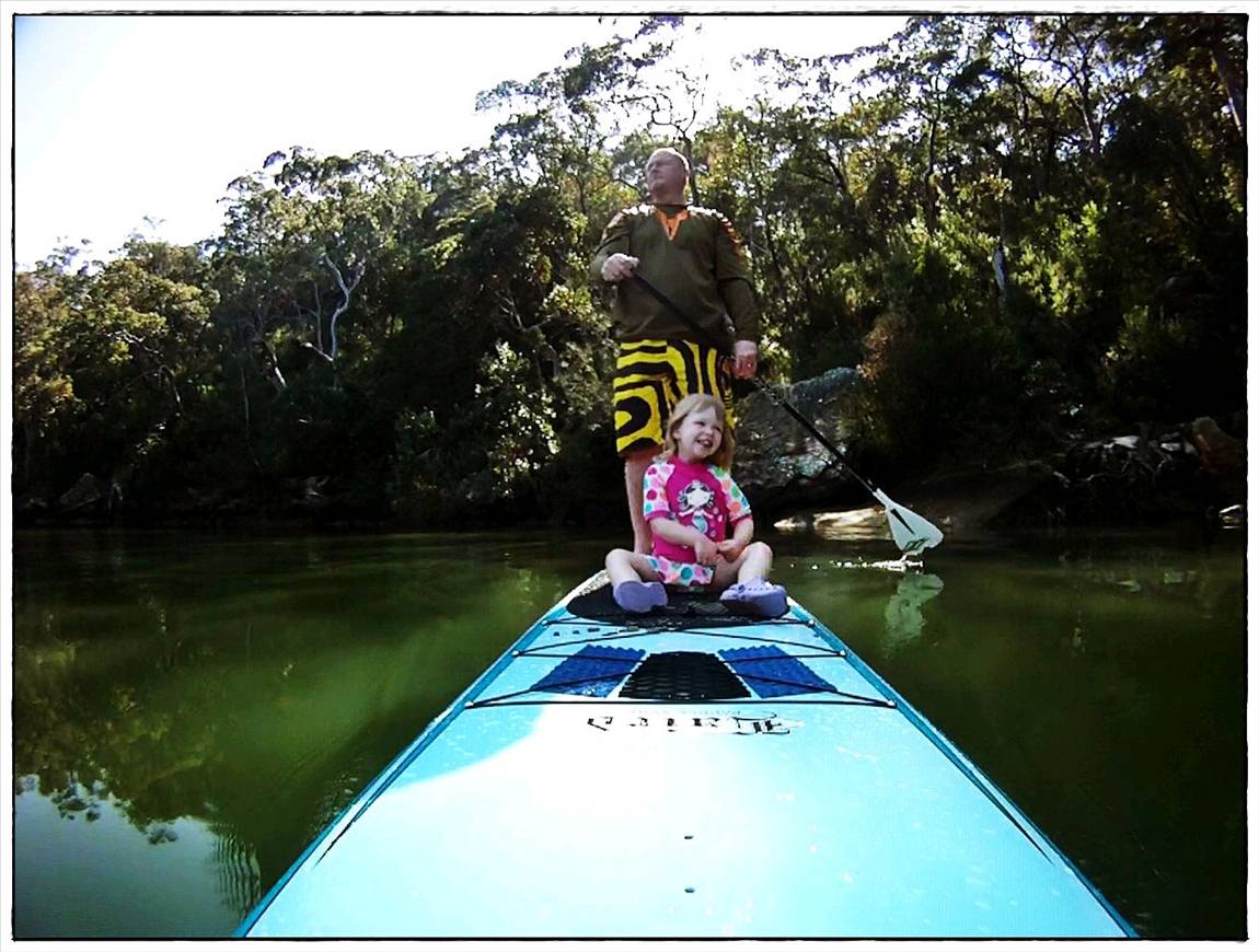 Tylah's First SUP Session 21st September 2010 006-4