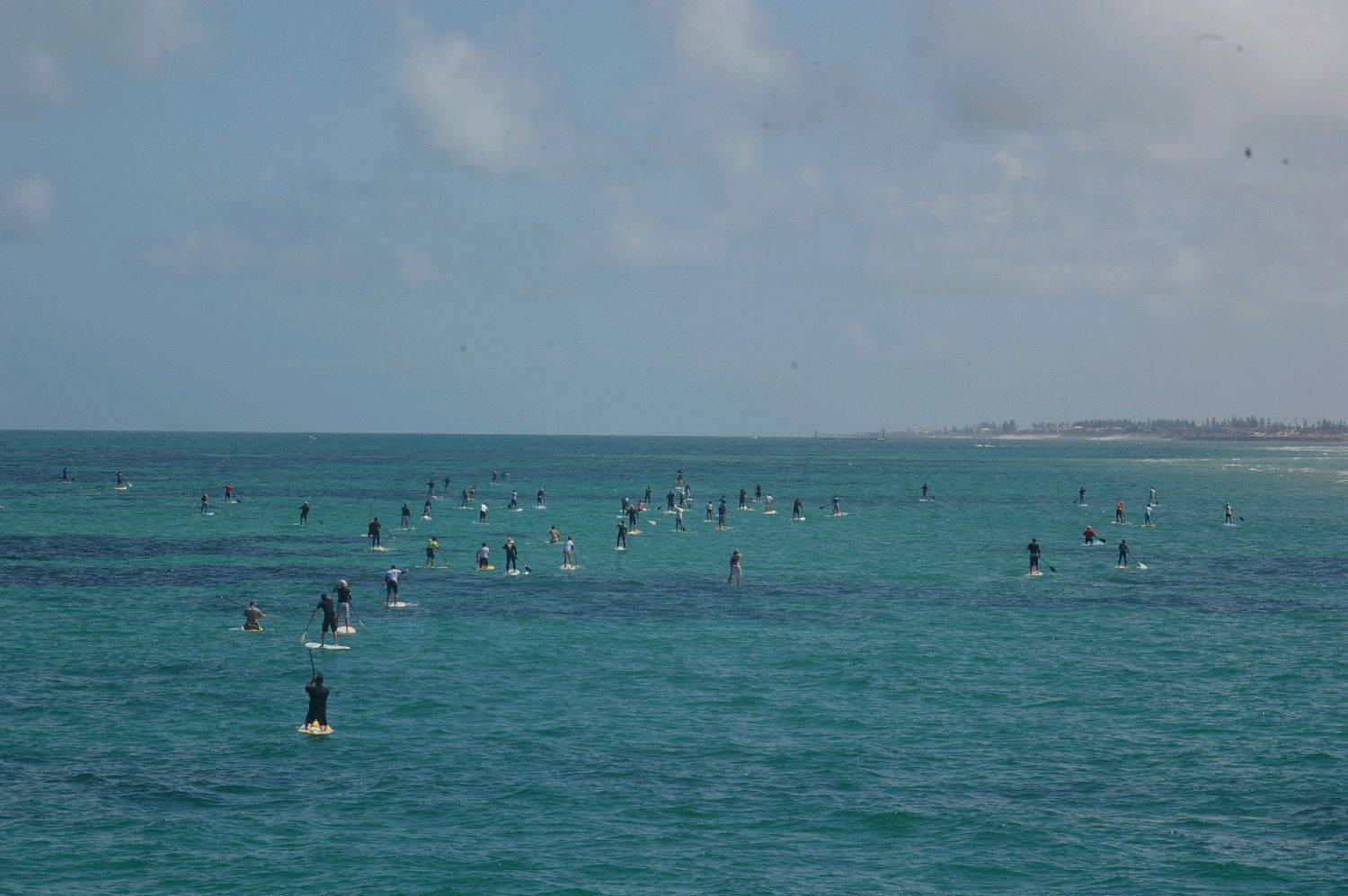 ONBOARD SA SUP DOWNWIND RACE