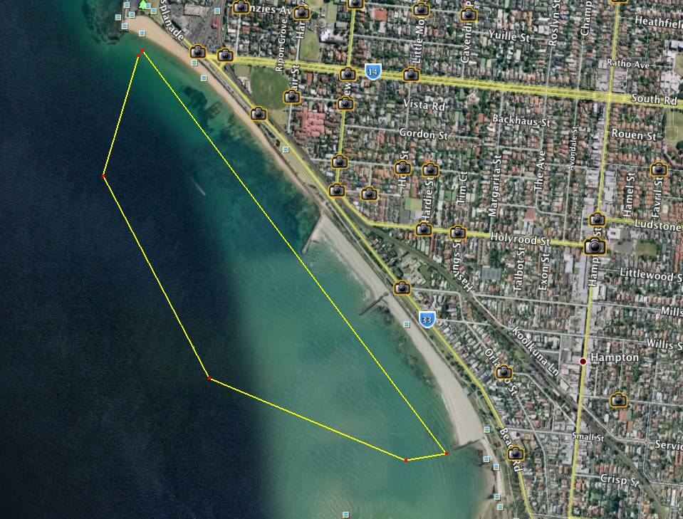 Great Melb Paddle Course 3.8km