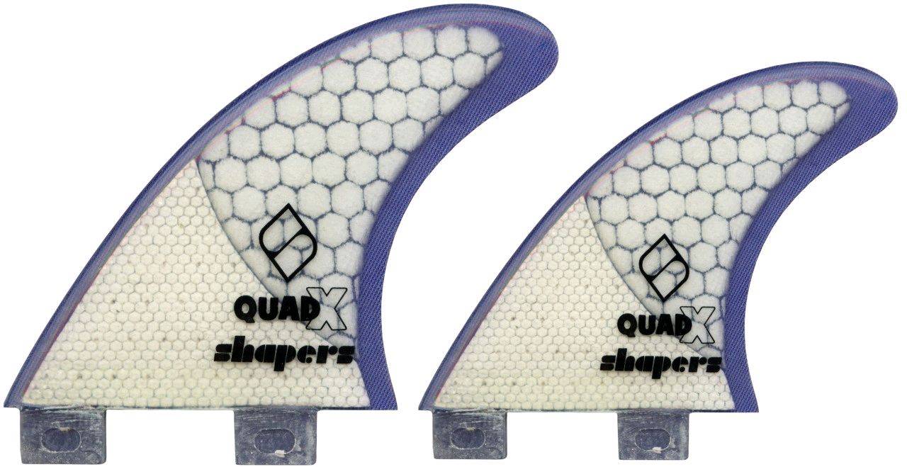 Quad X FCS Quad Fin Shapers Fins  97972 zoom