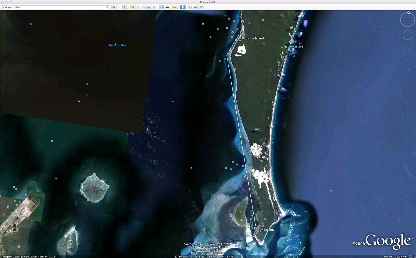 Moreton Island paddle copy