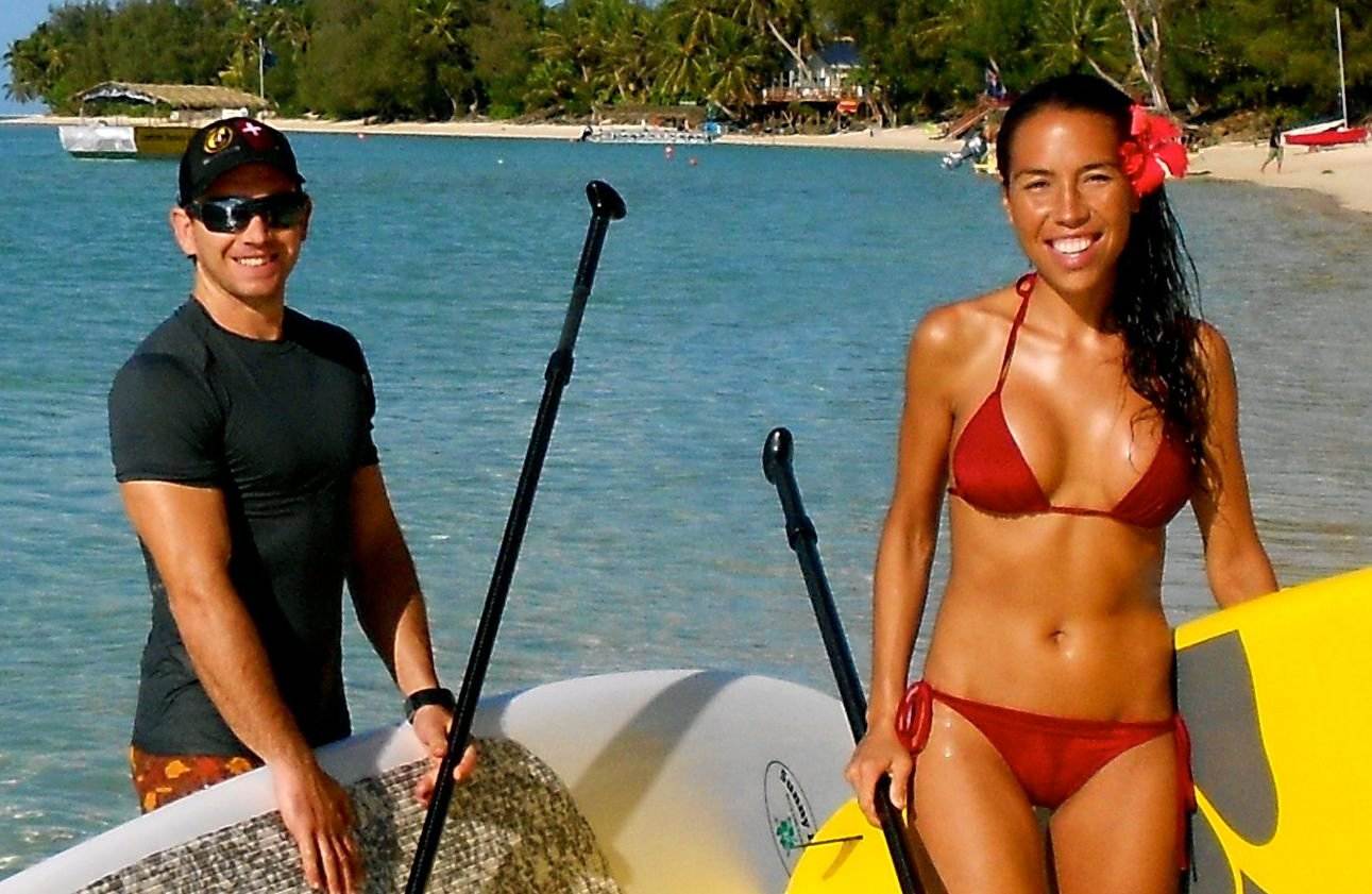 SUNNY KING PADDLEBOARDS 'Walk on Water Week' COOK ISLANDS