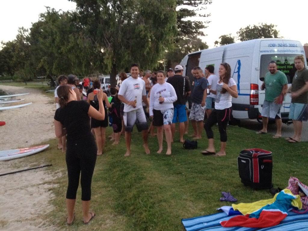 Stand Up Paddle Perth Moonlight Paddle