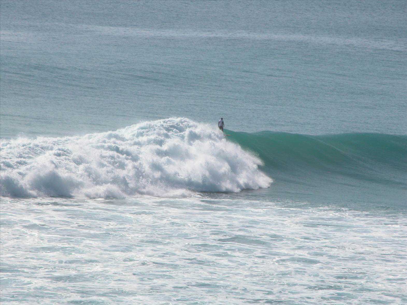 the day before the swell hit