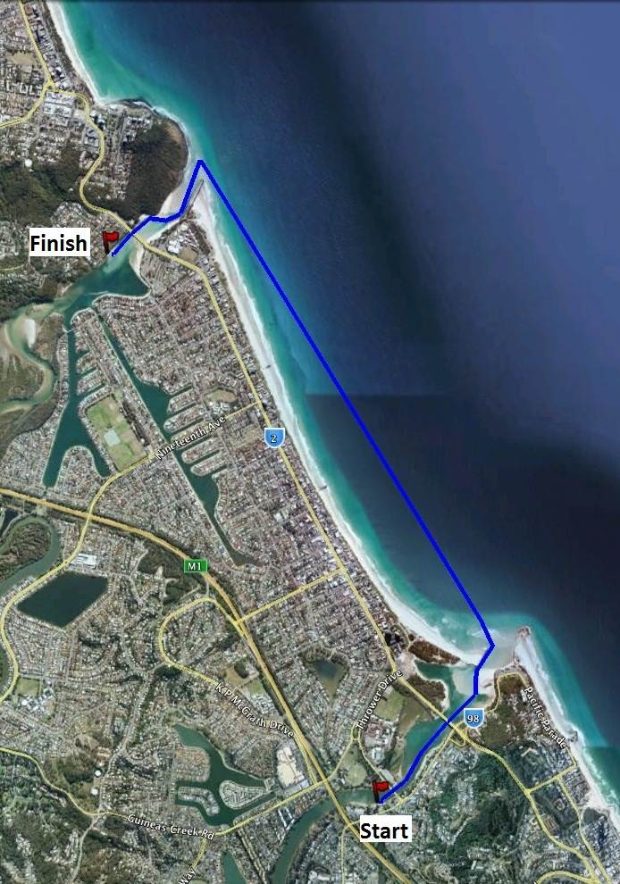 Creek to Creek CourseMap