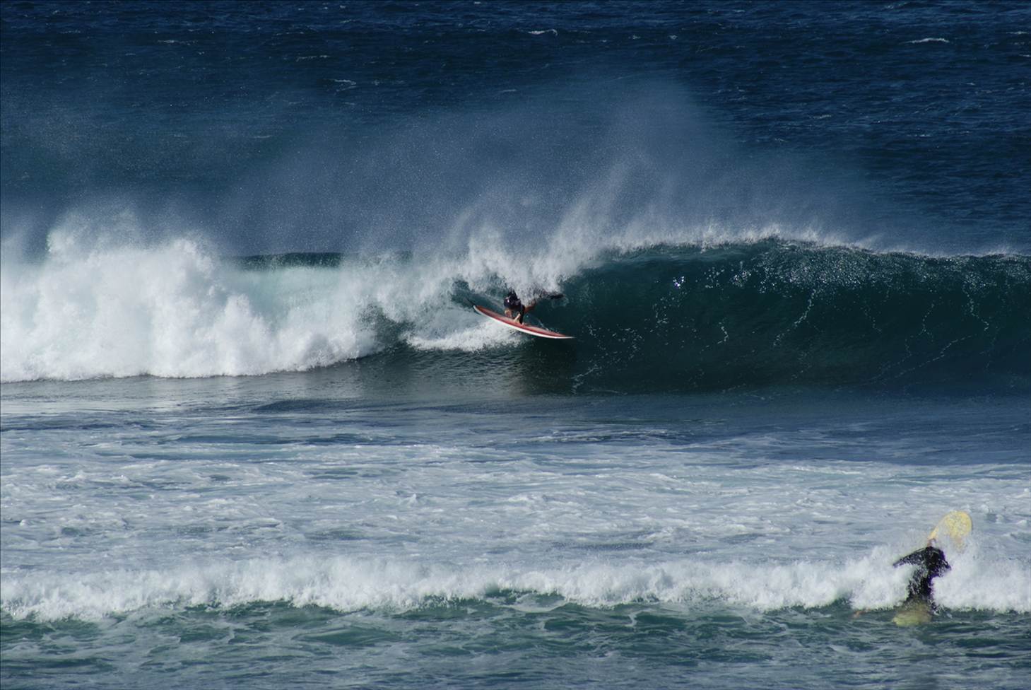 Some one had to surf then before they got to bali