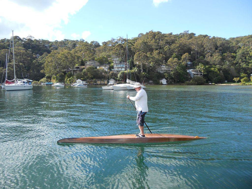 Launching my new flat water SUP