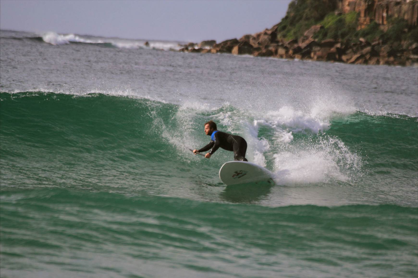 Puttin my 9'1 through it's paces.