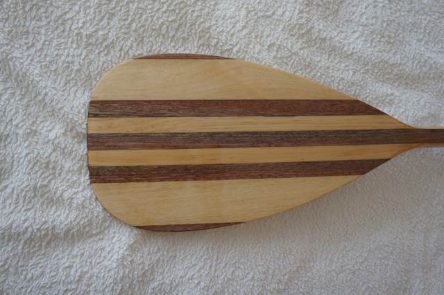 The blade from the bottom