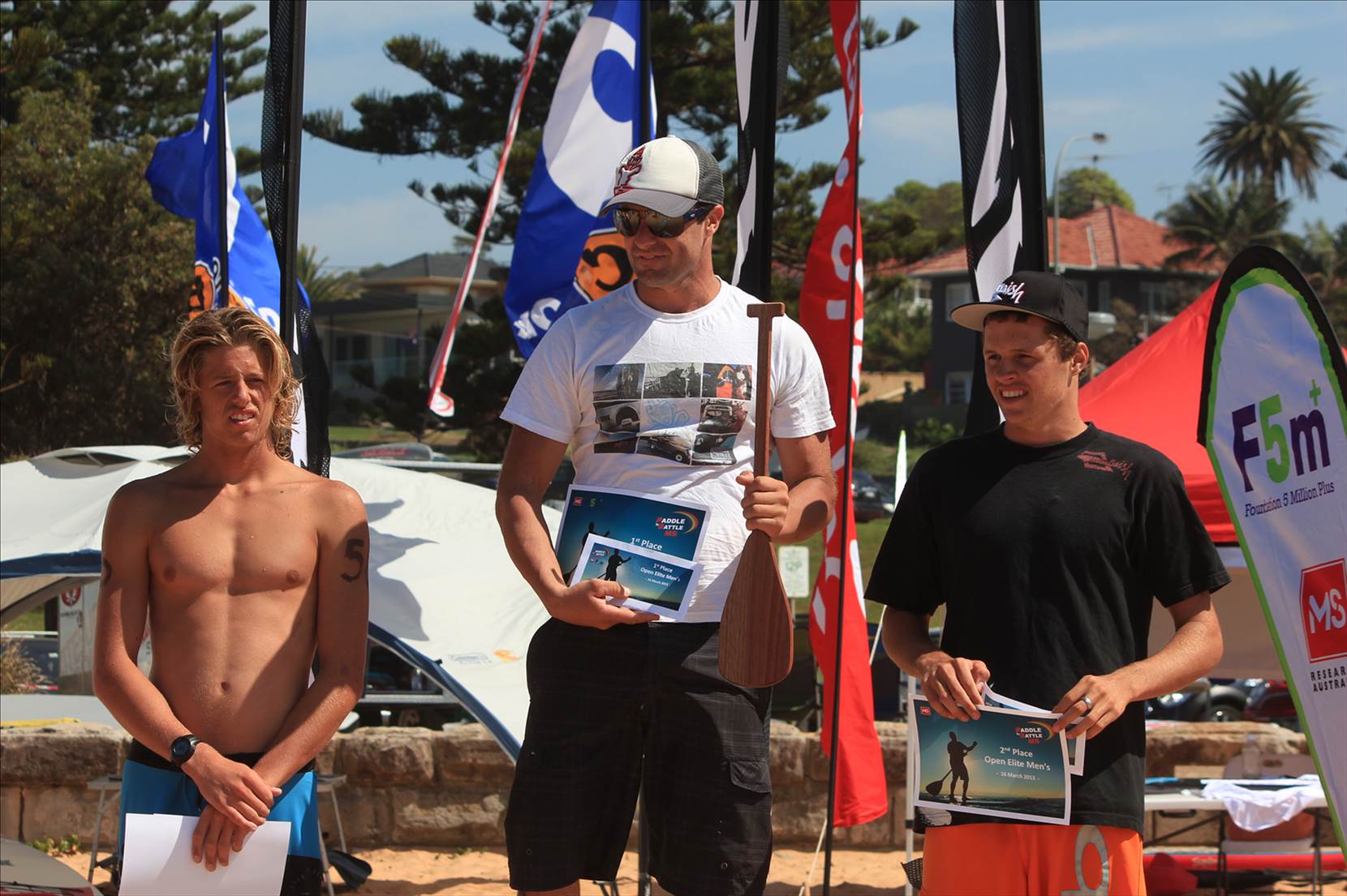 Elite mens winners - Beau, Jake, Toby