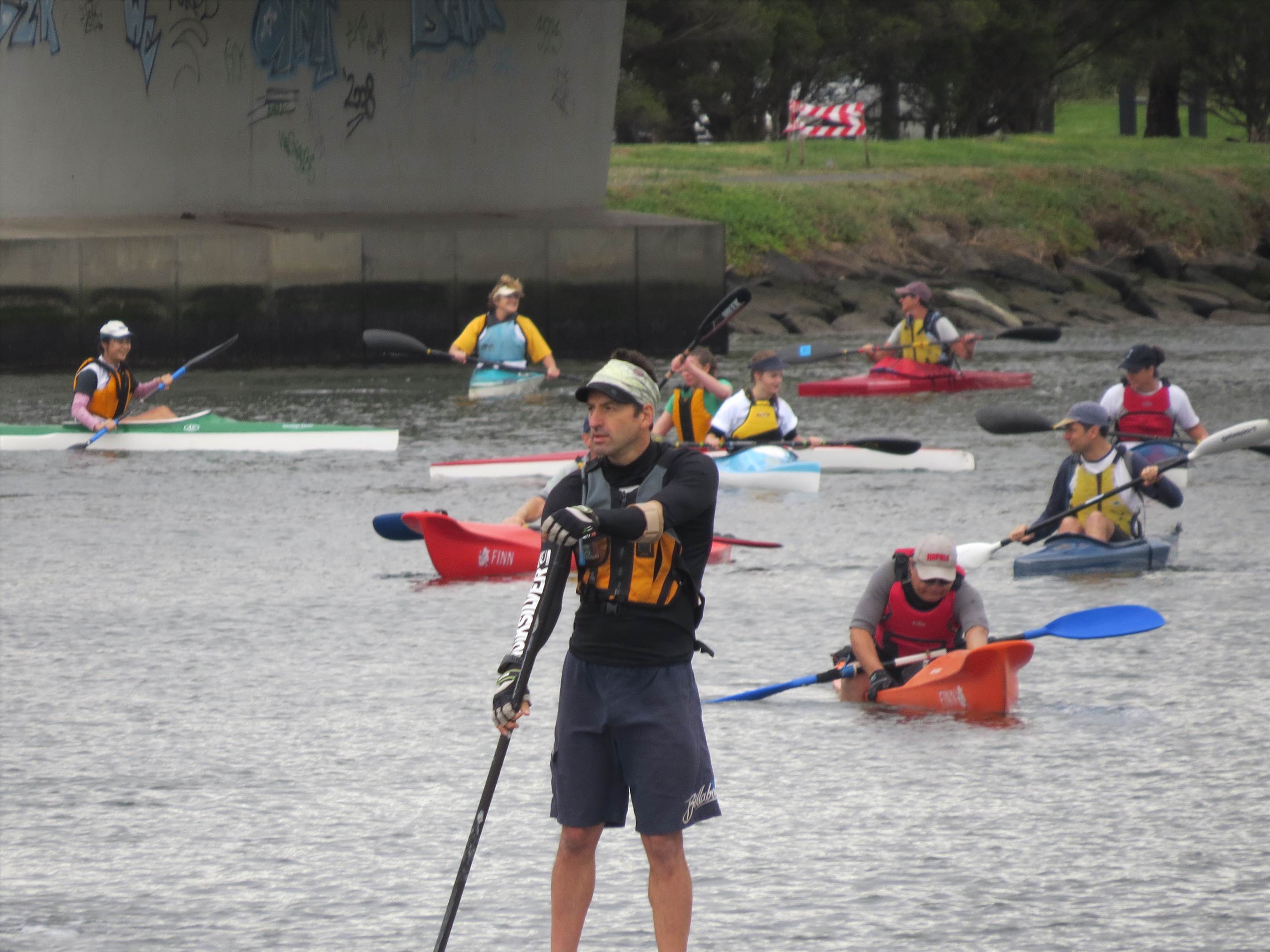 8 sup in River races.