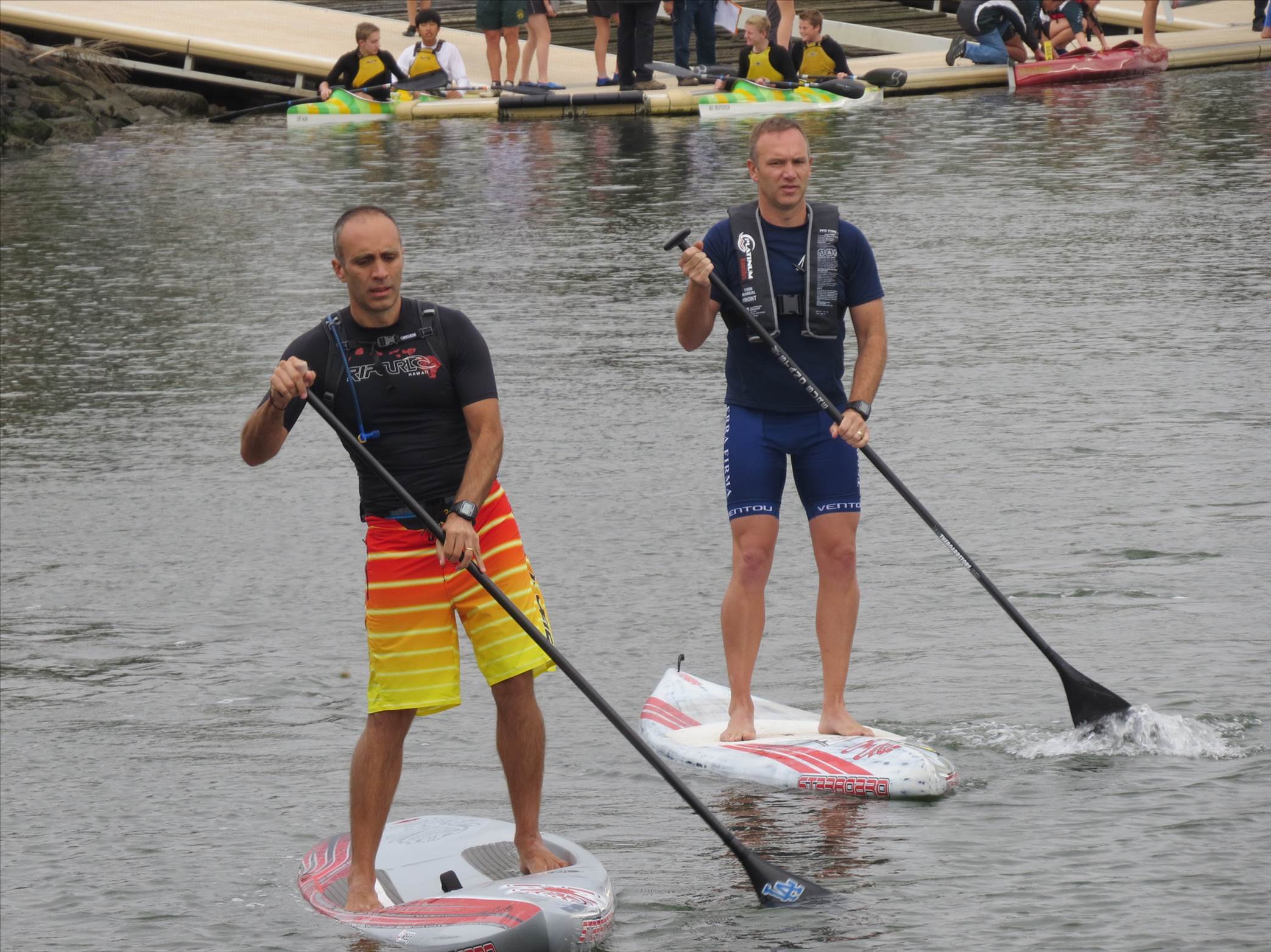 8 sup in River races.