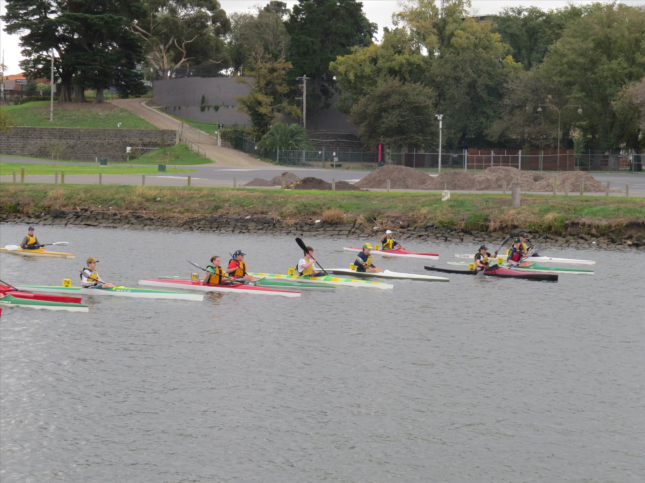 8 sup in River races.