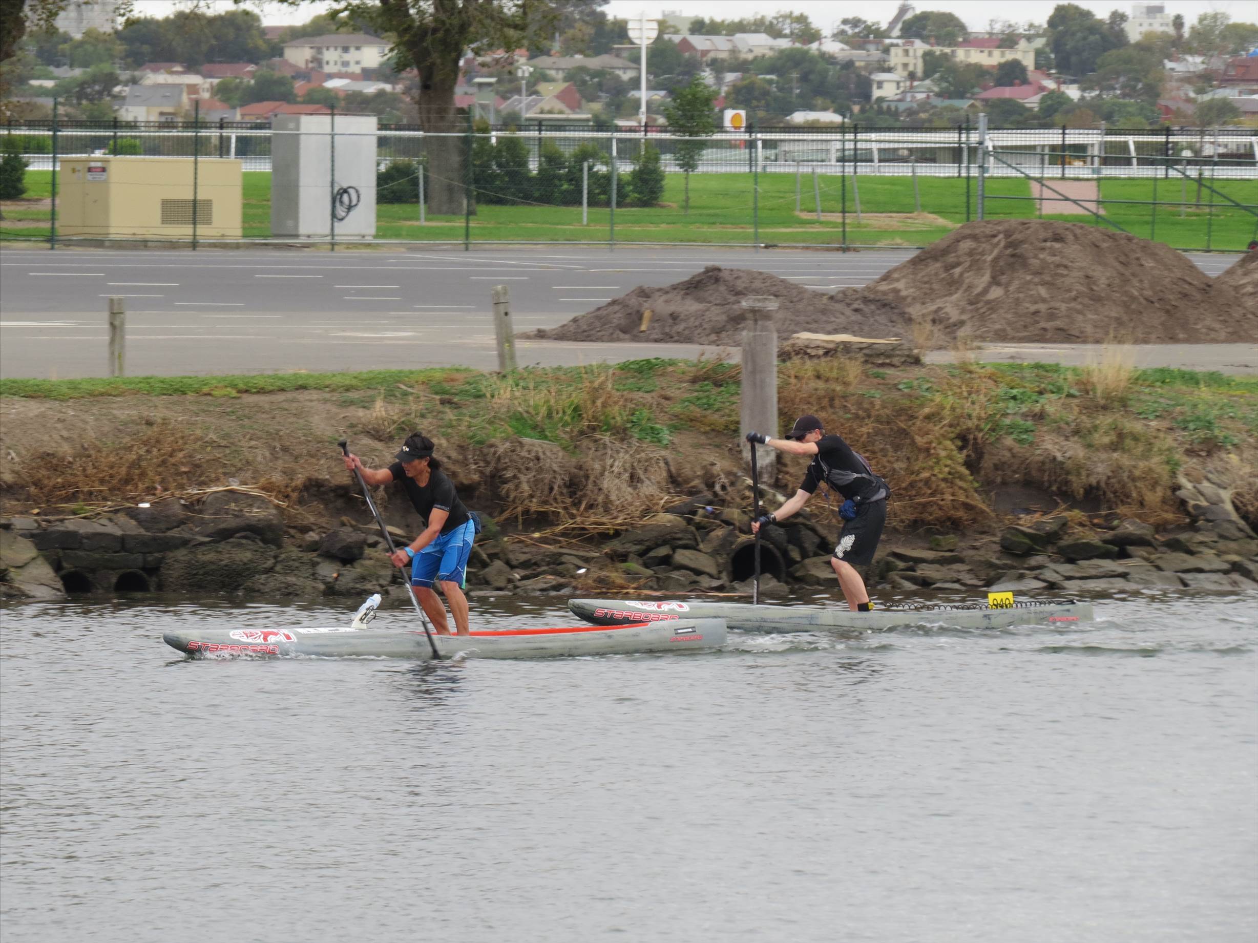 8 sup in River races.