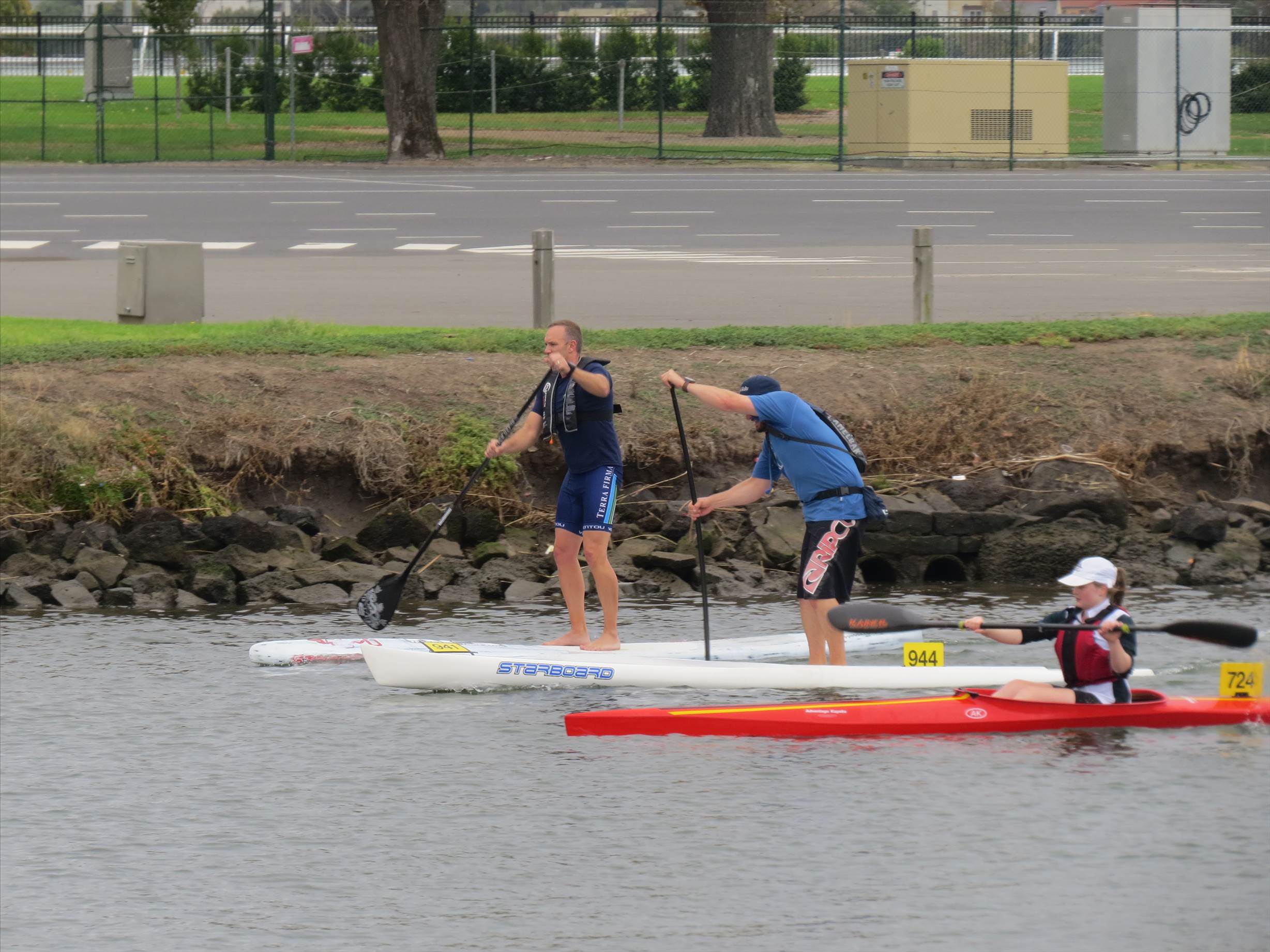 8 sup in River races.