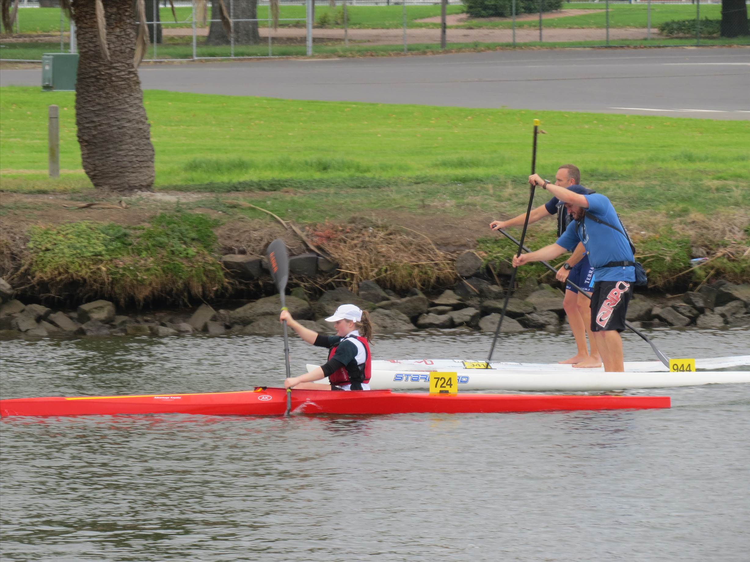8 sup in River races.