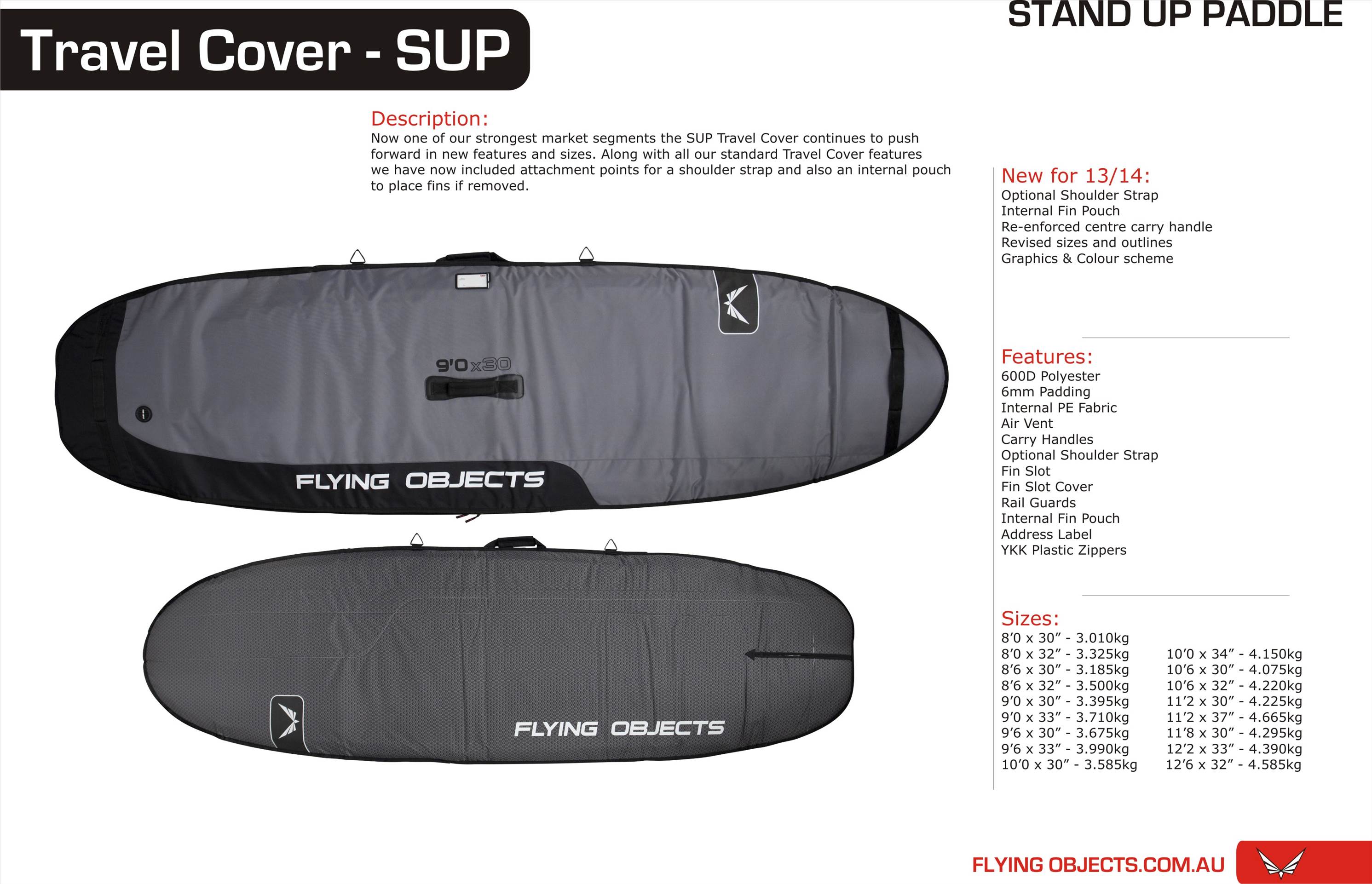 FO SUP Travel Cover