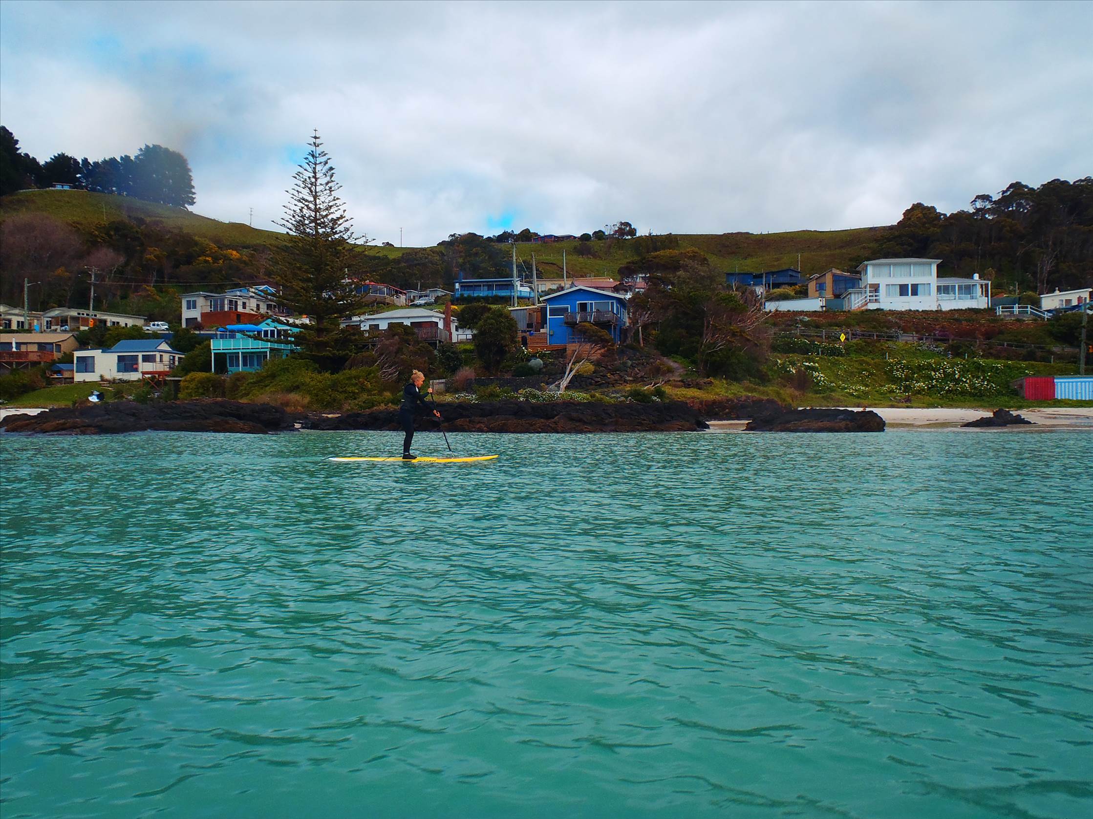 A chilly, but great arvo  for a  paddle.