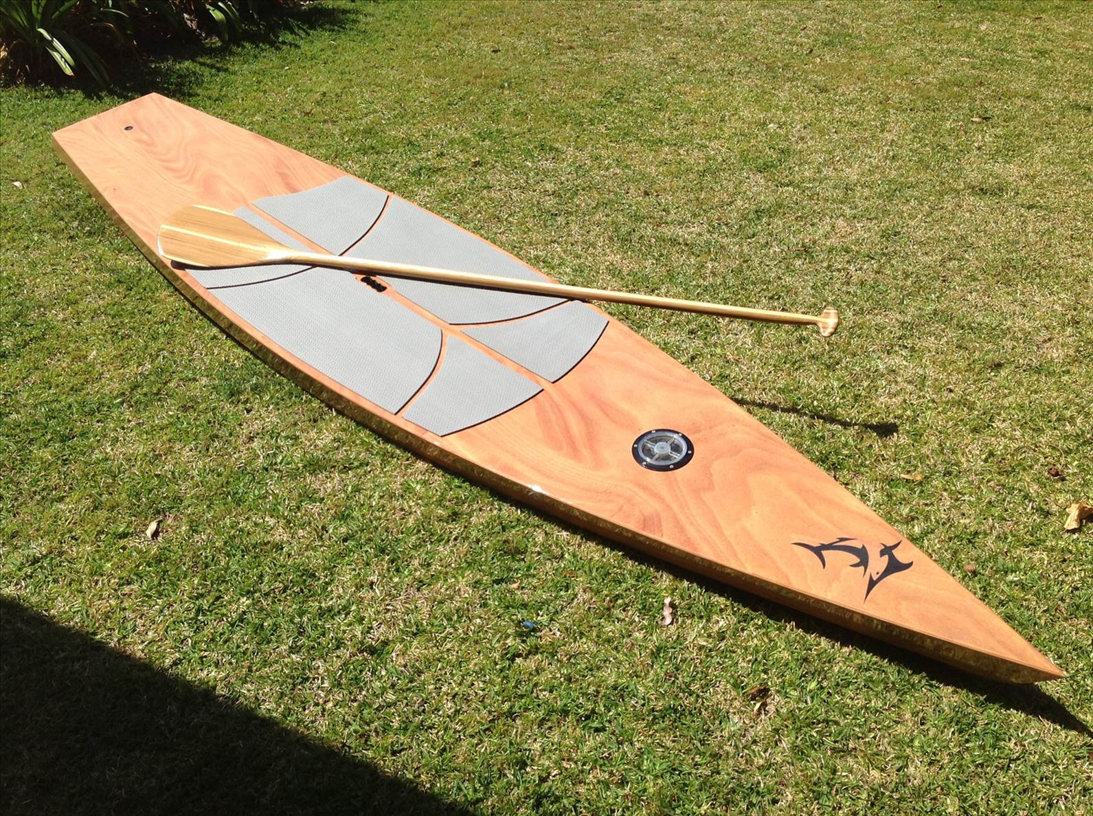 Beautiful wooden SUP