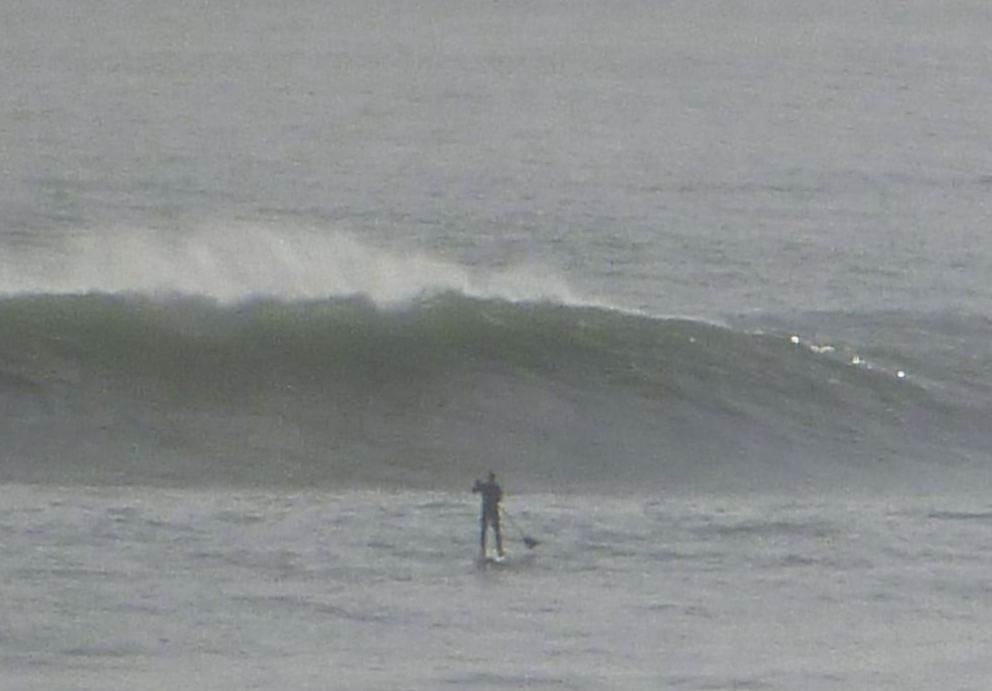 Abe heading to the Outer Bar