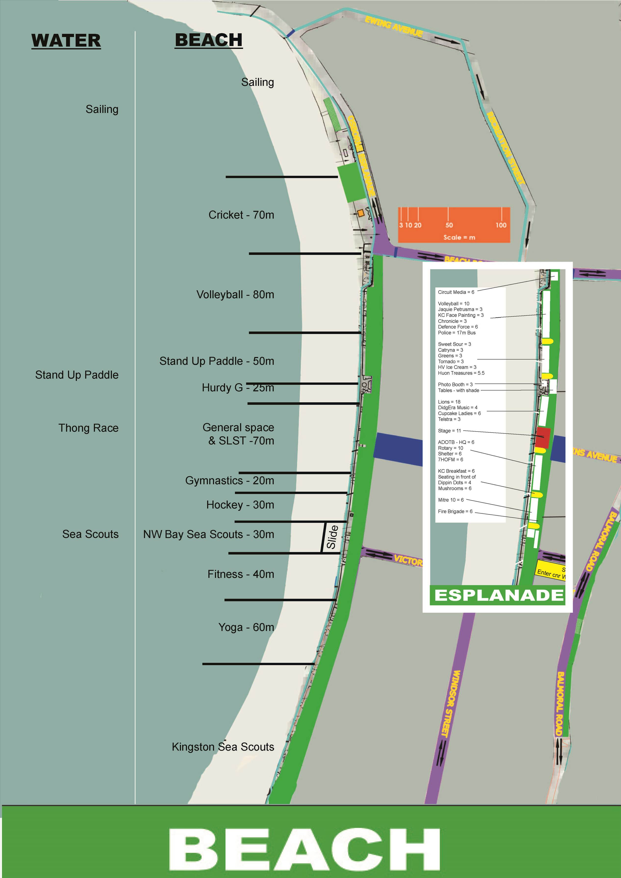Site Map Beach 2014