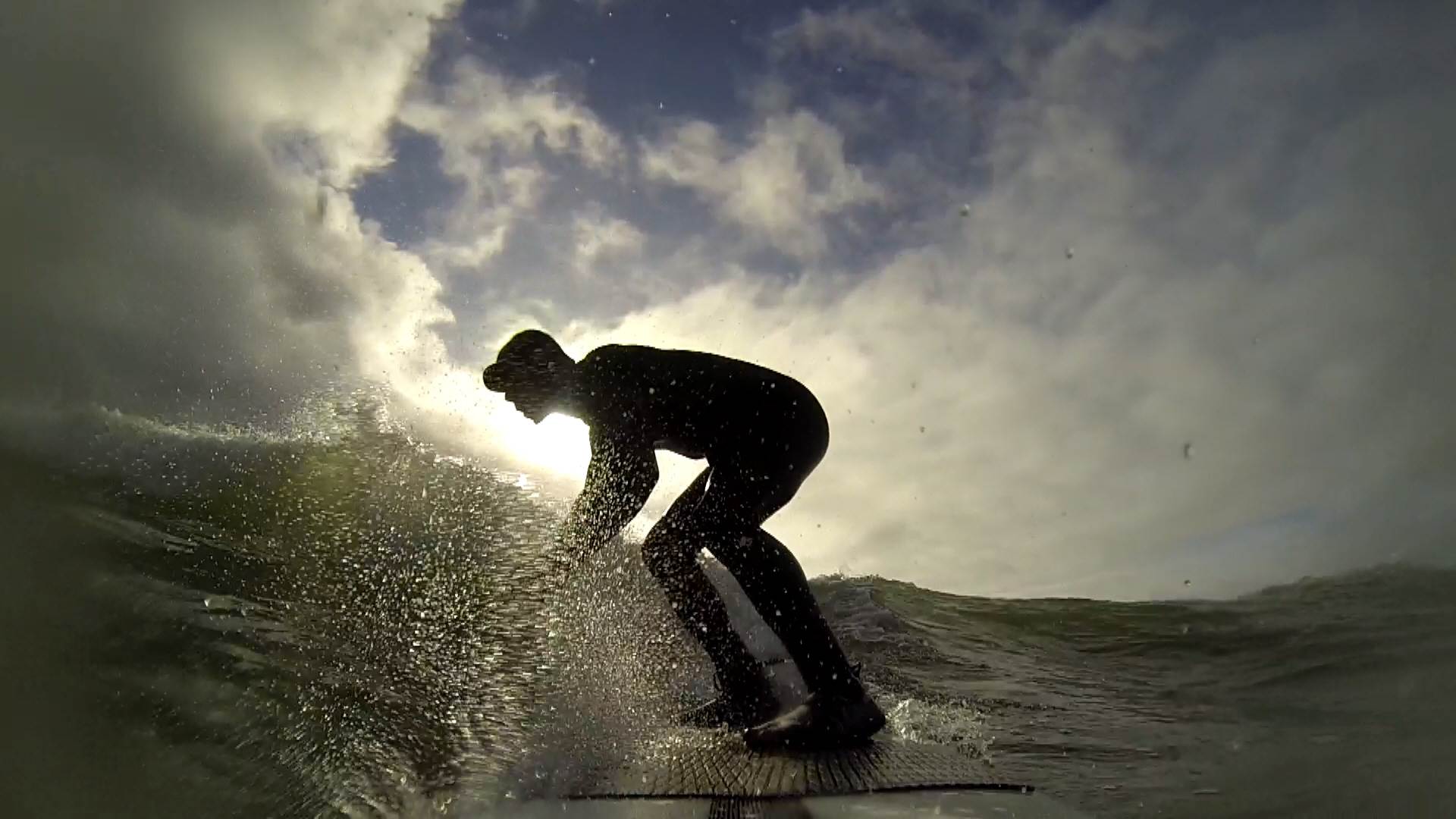 riding my new Hobie 8'4 CM RAW Sup