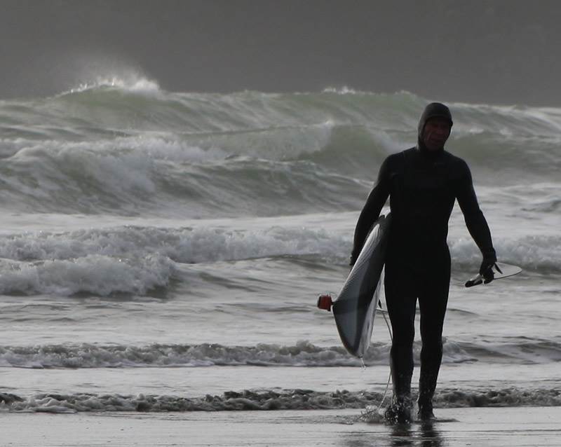 riding my new Hobie 8'4 CM RAW Sup