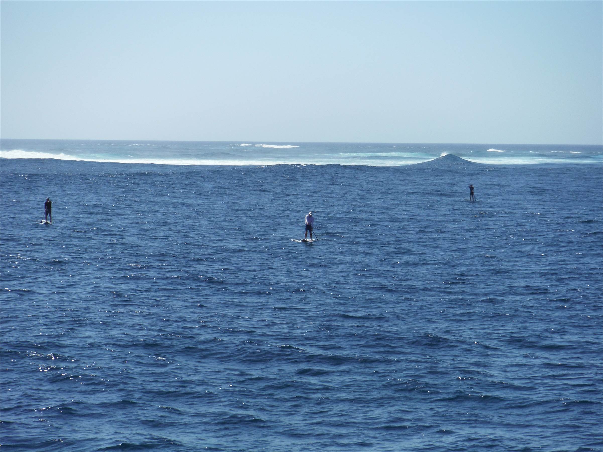 As far west as you can get before Africa