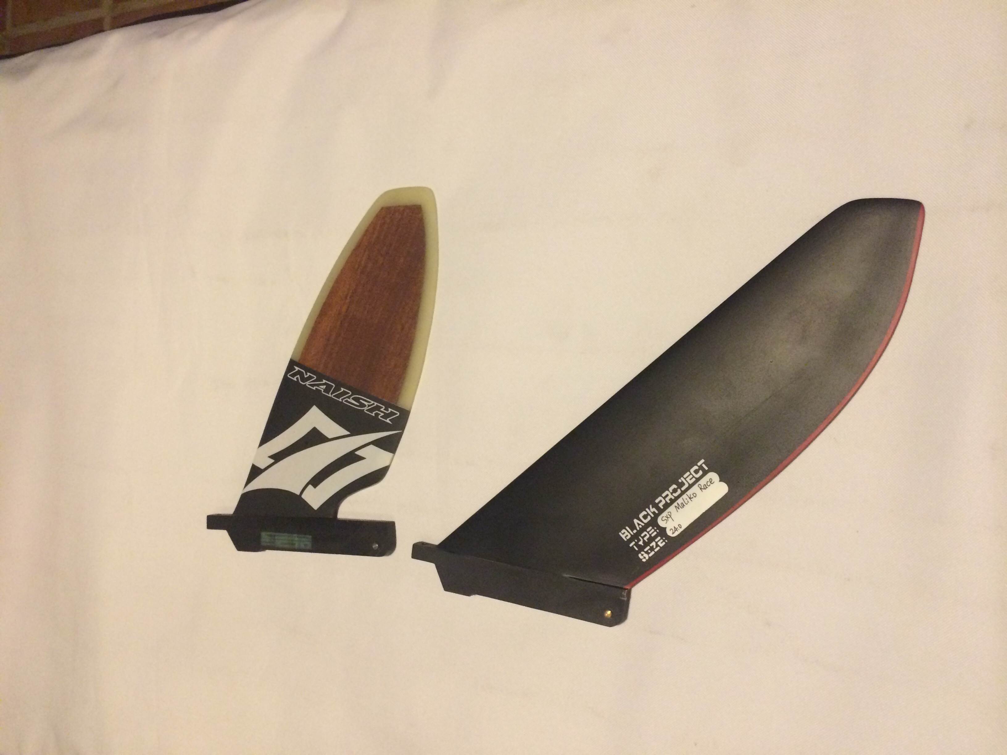 Black project fins