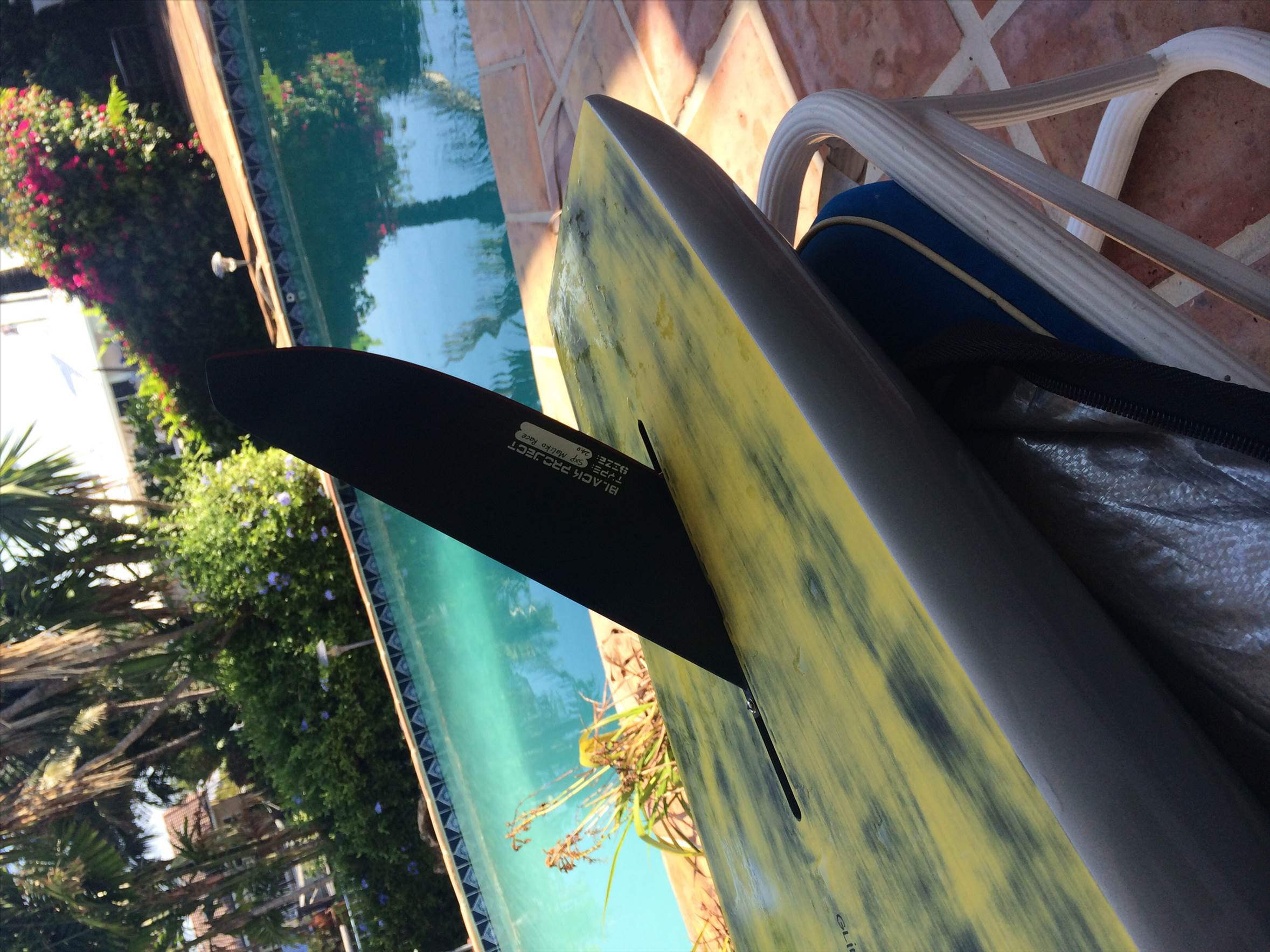 Black project fins