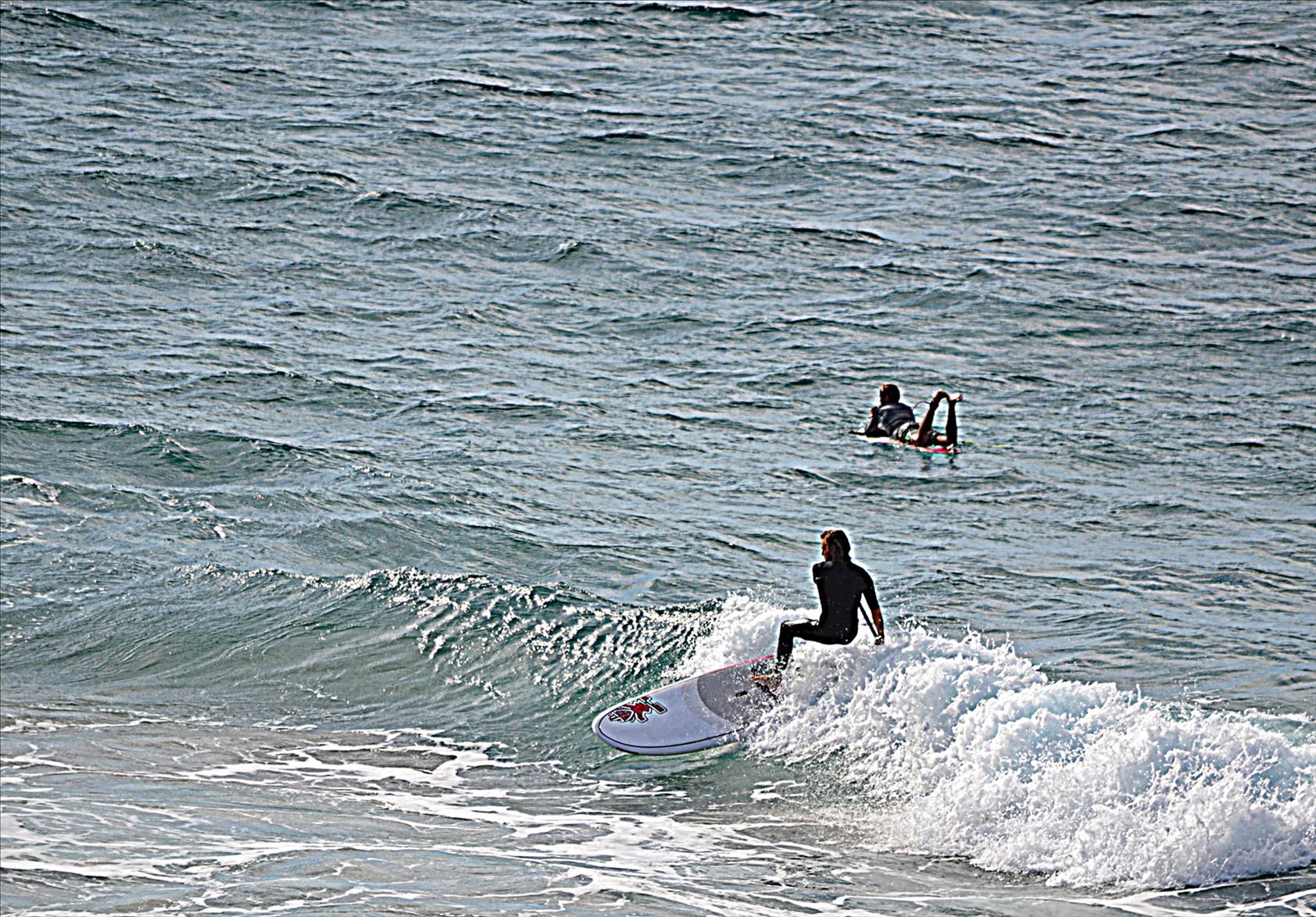 bit of wind cant keep a good sup down