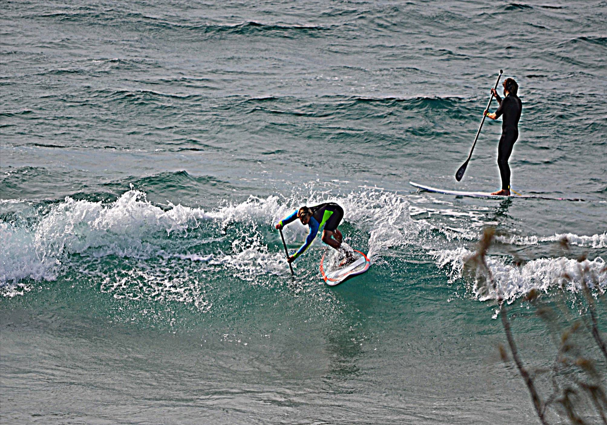 bit of wind cant keep a good sup down