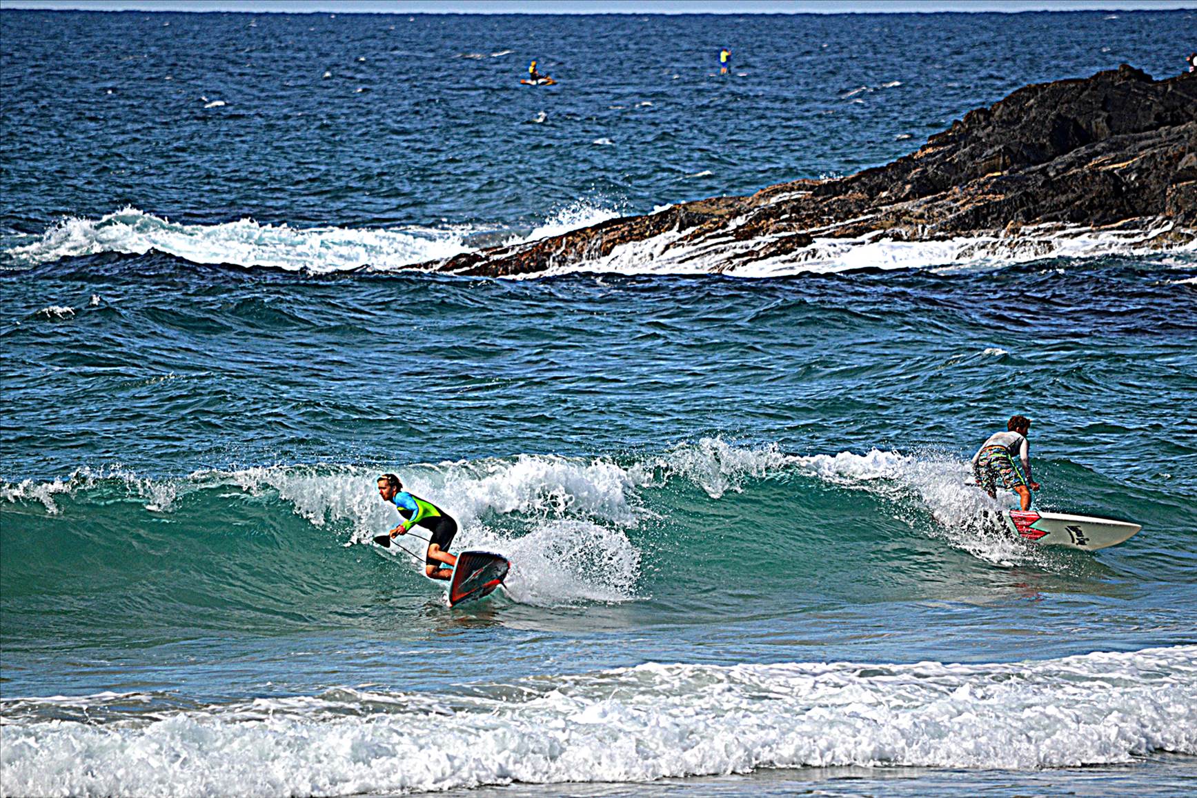 bit of wind cant keep a good sup down