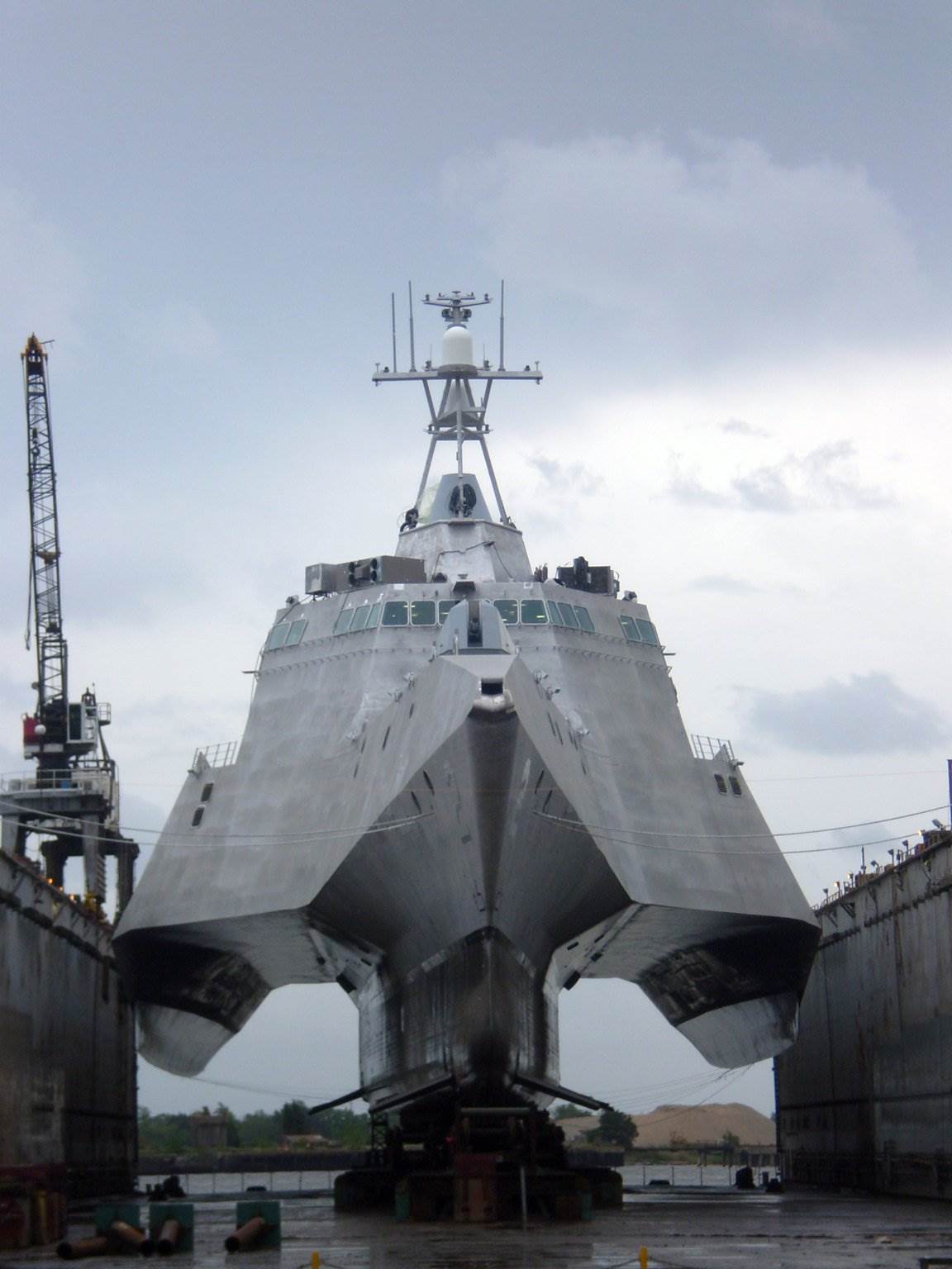 USS Independence Hull