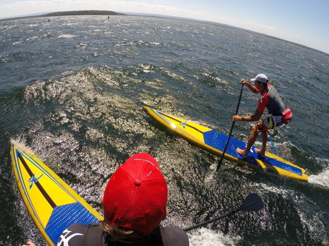 Hobie Apex 4R downwinding