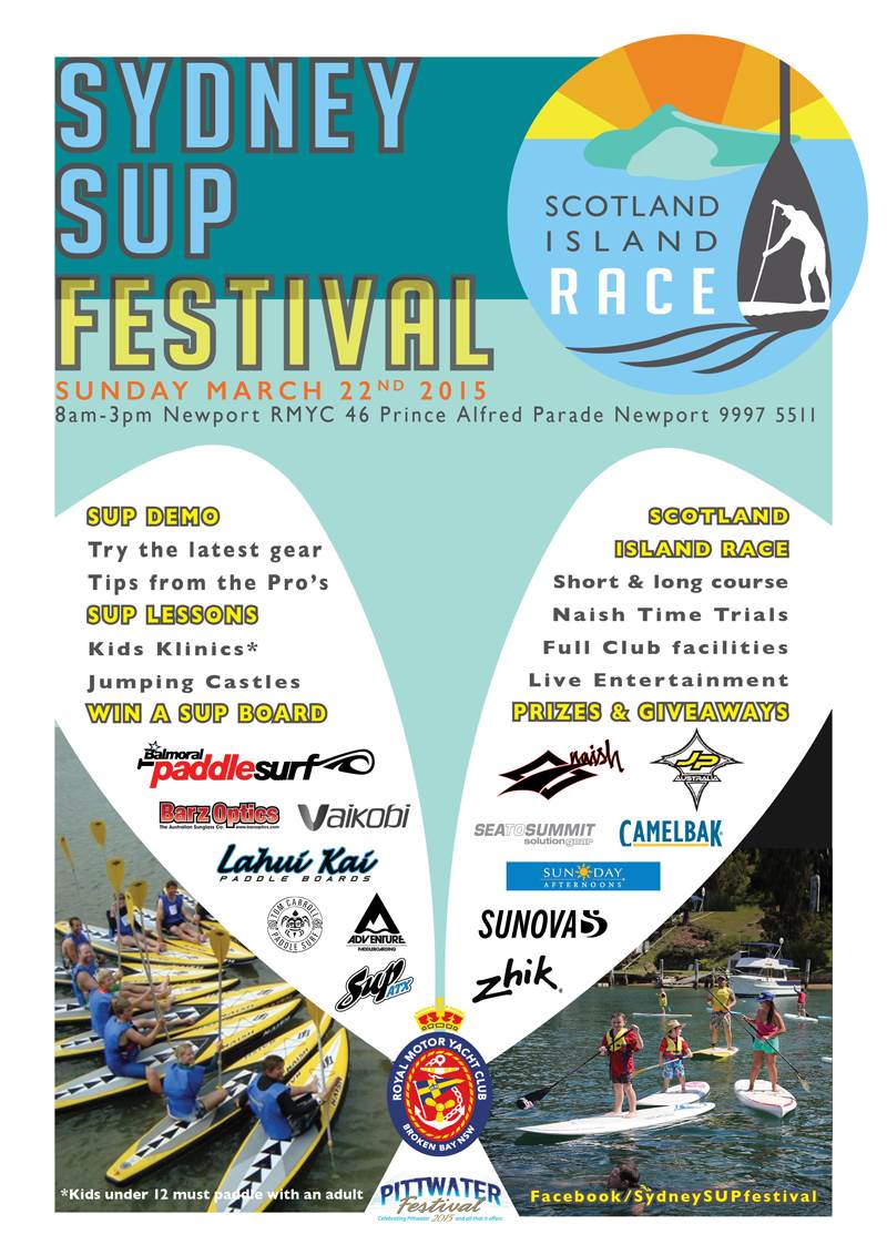 Sydney SUP Festival Poster V6 800