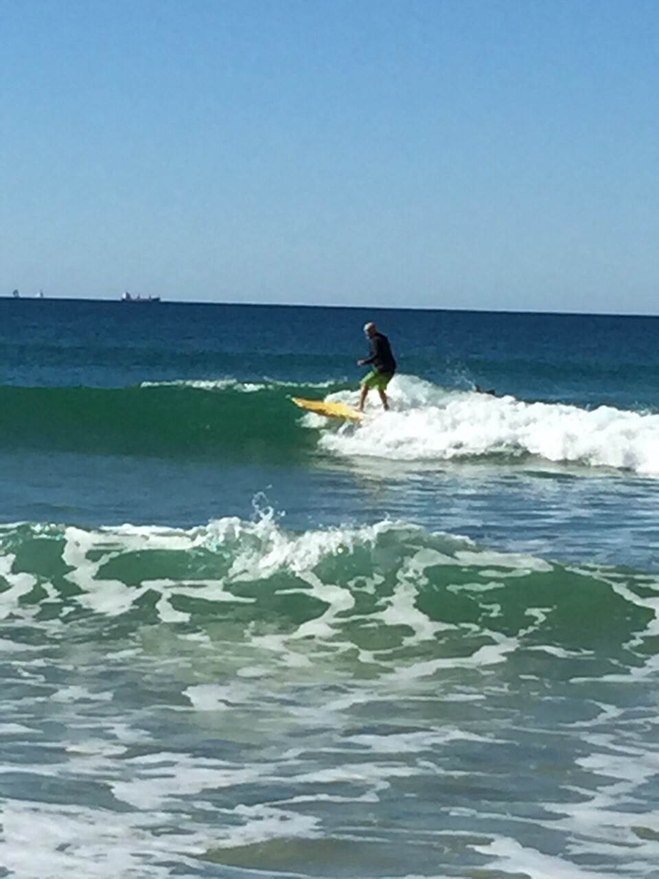 It's fun in small surf!