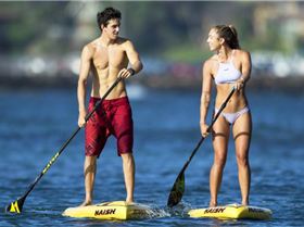 Naish couple on GLides 800