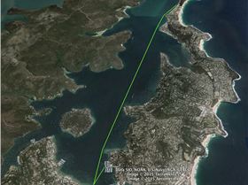 Pittwater Downwind Southerly course