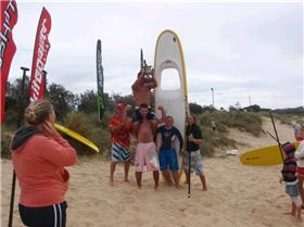 Corona race window board