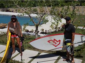 Andrew / Jayne  SUP guests at ekasfantastic.com