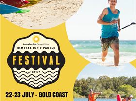 Immerse SUP & Paddle Festival Poster