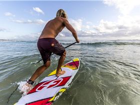 Pro rider Dimitri Georges, coming from France to show us how to ride the F-ONE Madeiro Pro 7'2''